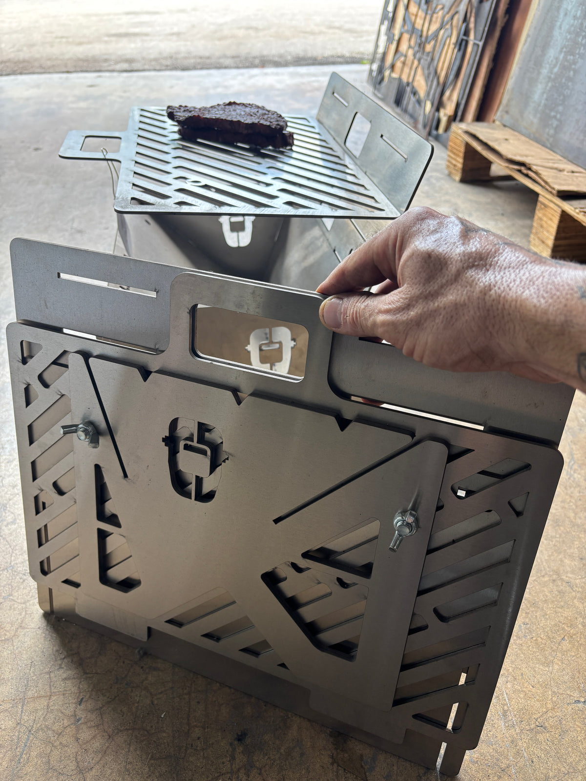DTR FAB Portable Camping Grill