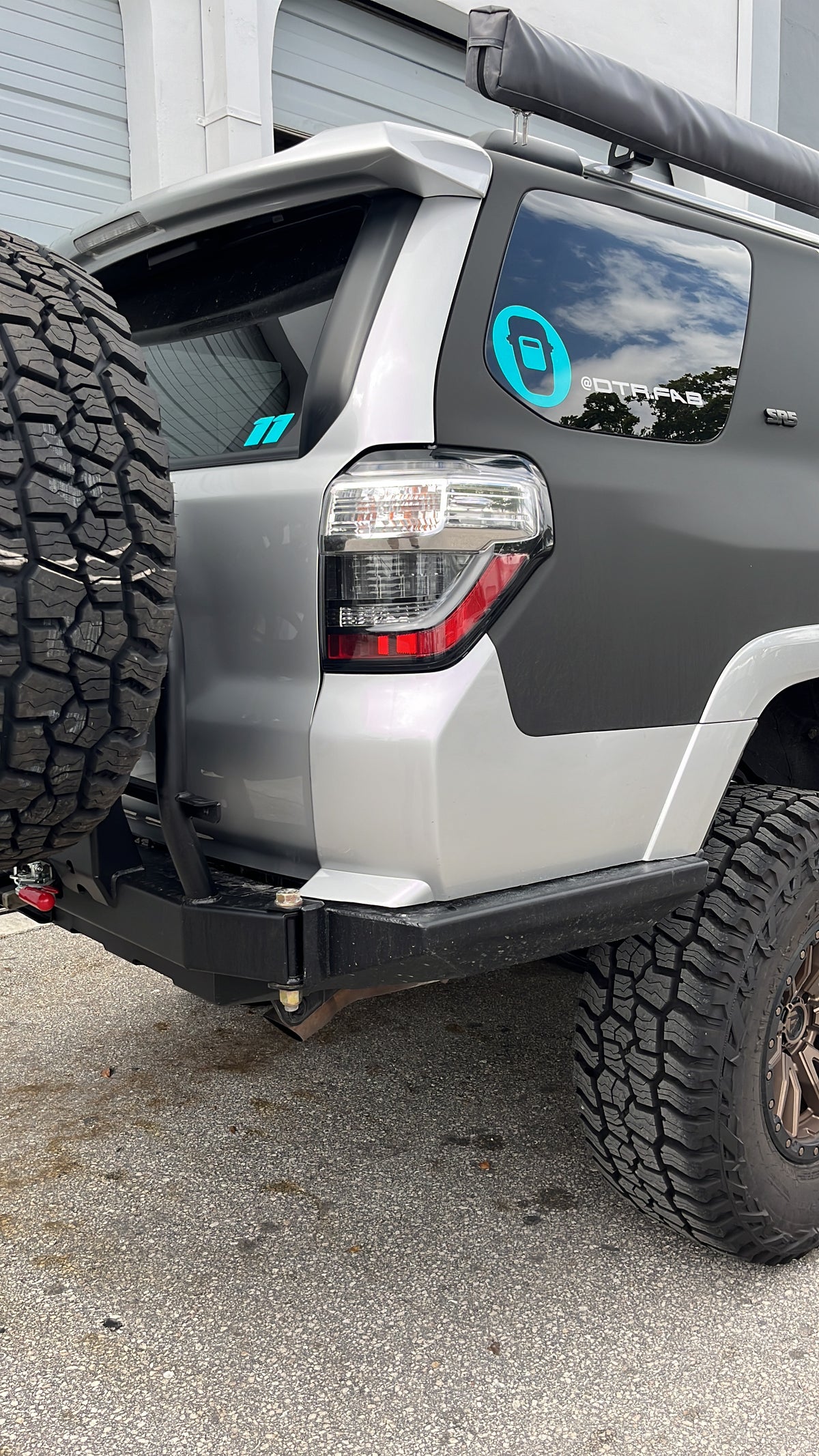 Toyota 4Runner 5th Gen High Clearance Rear Swing-Out Bumper