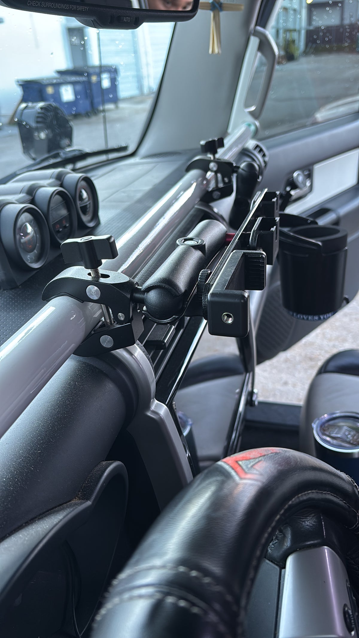 fj cruiser dash acc bar