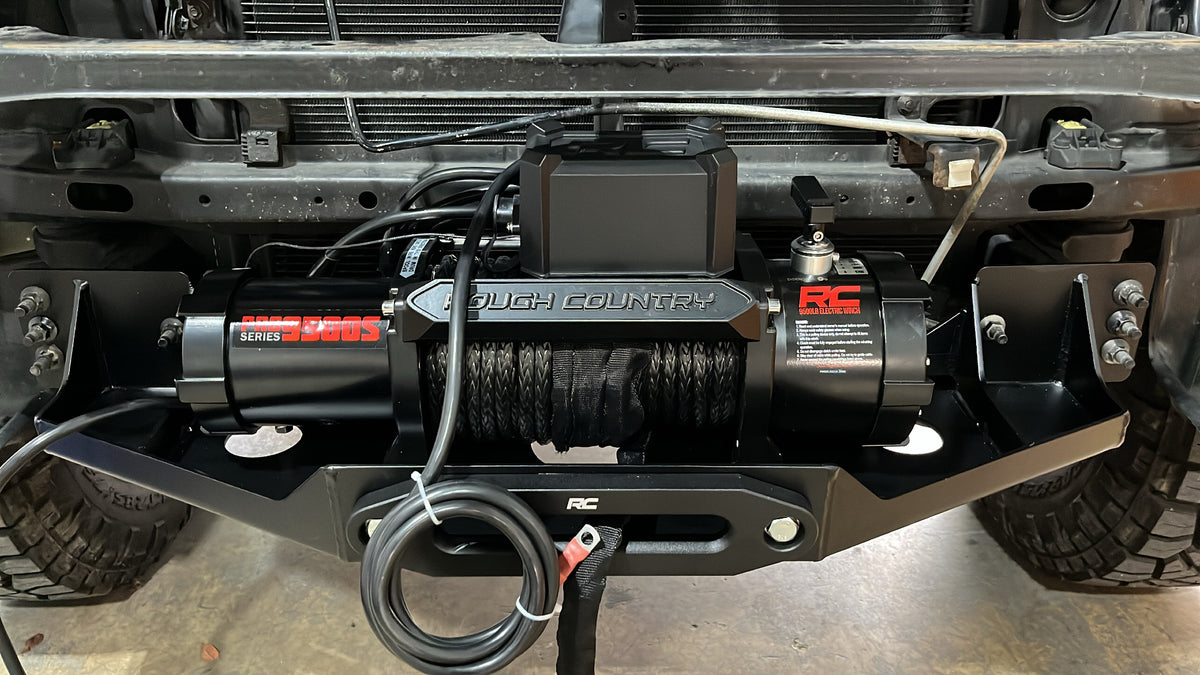 Toyota 4Runner 4th Gen Hidden Winch Mount