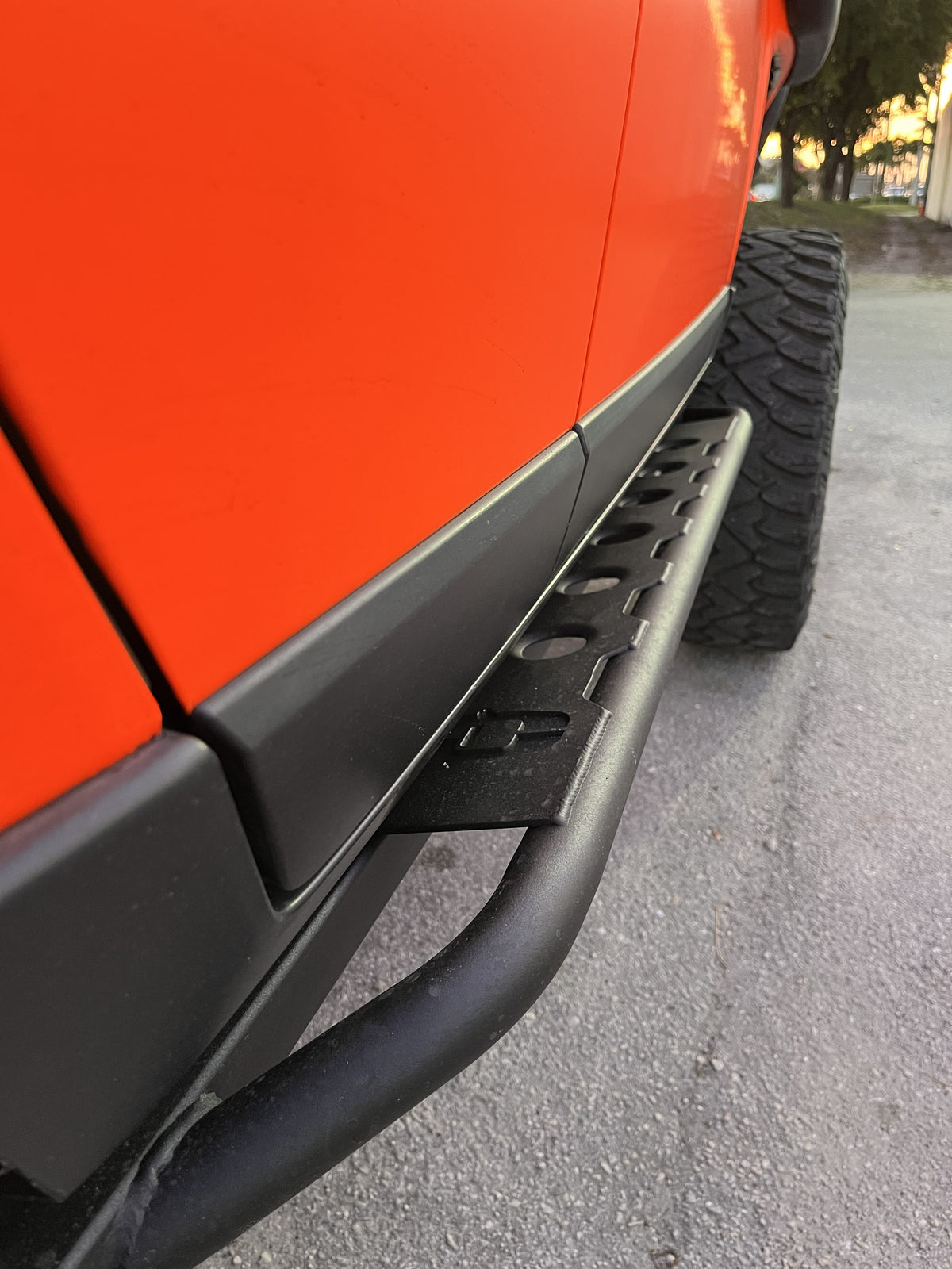 FJ Cruiser Rock Sliders — 2007–2014 Toyota FJ Cruiser