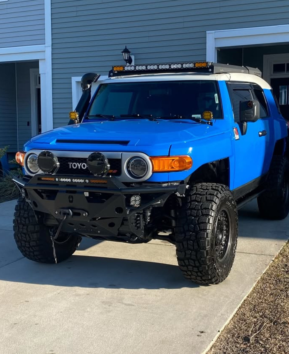 fj cruiser 2007-2014 model T tube front bumper