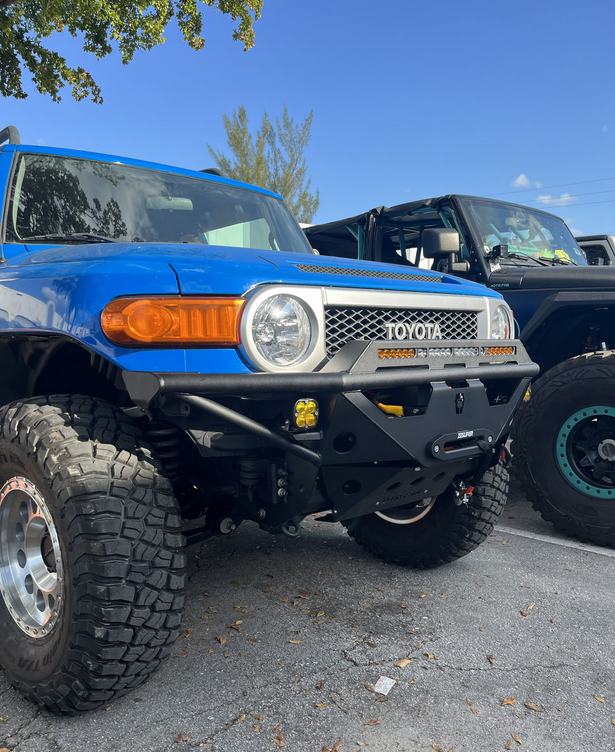 fj cruiser 2007-2014 model T tube front bumper