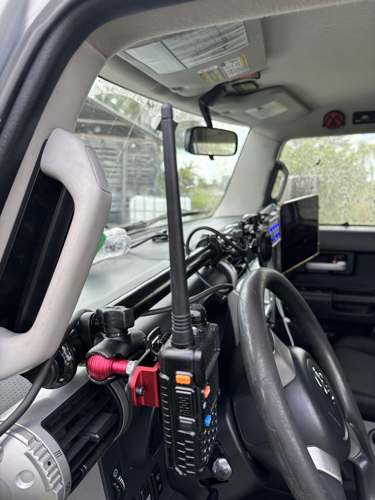 fj cruiser dash acc bar
