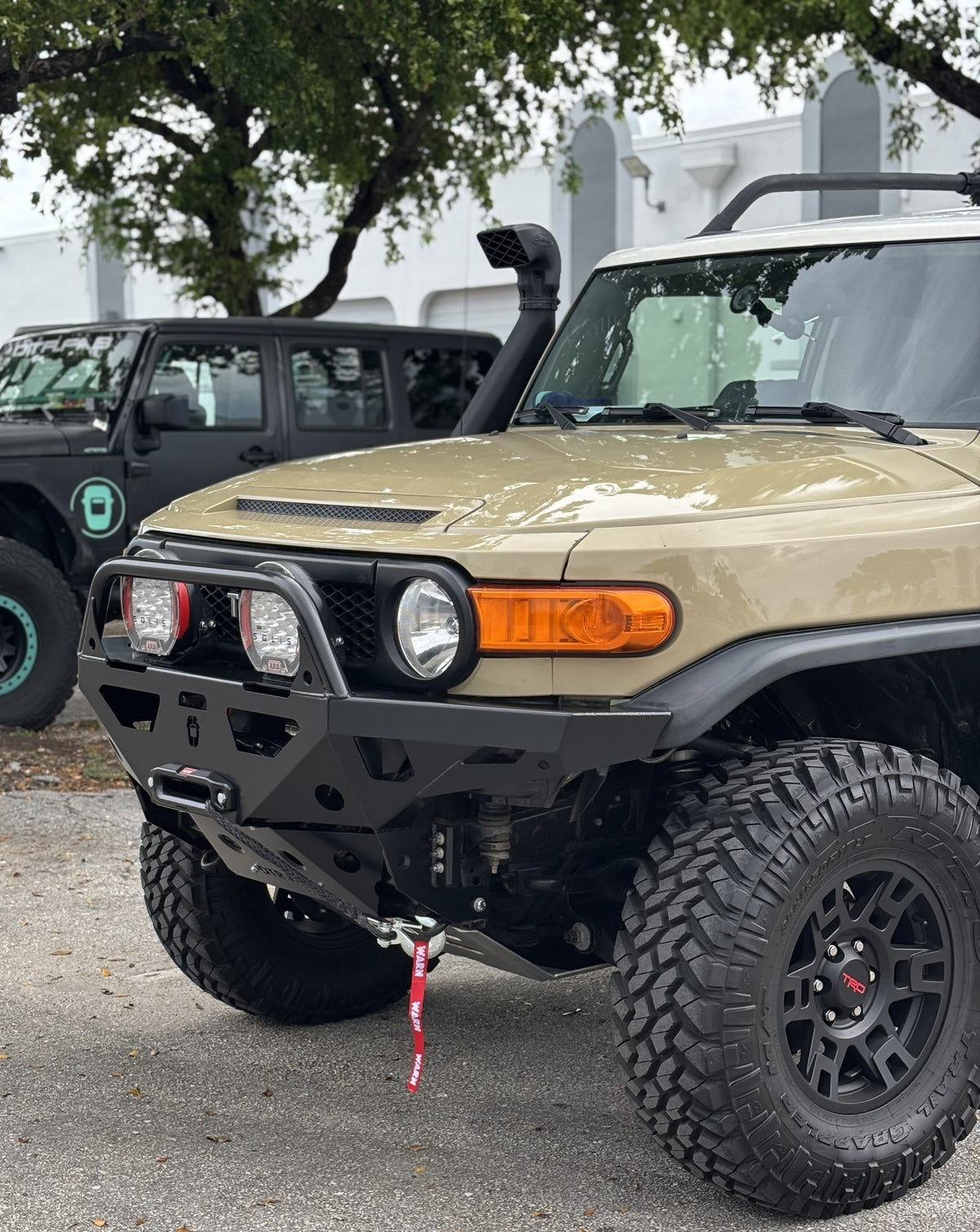 fj cruiser model C front bumper
