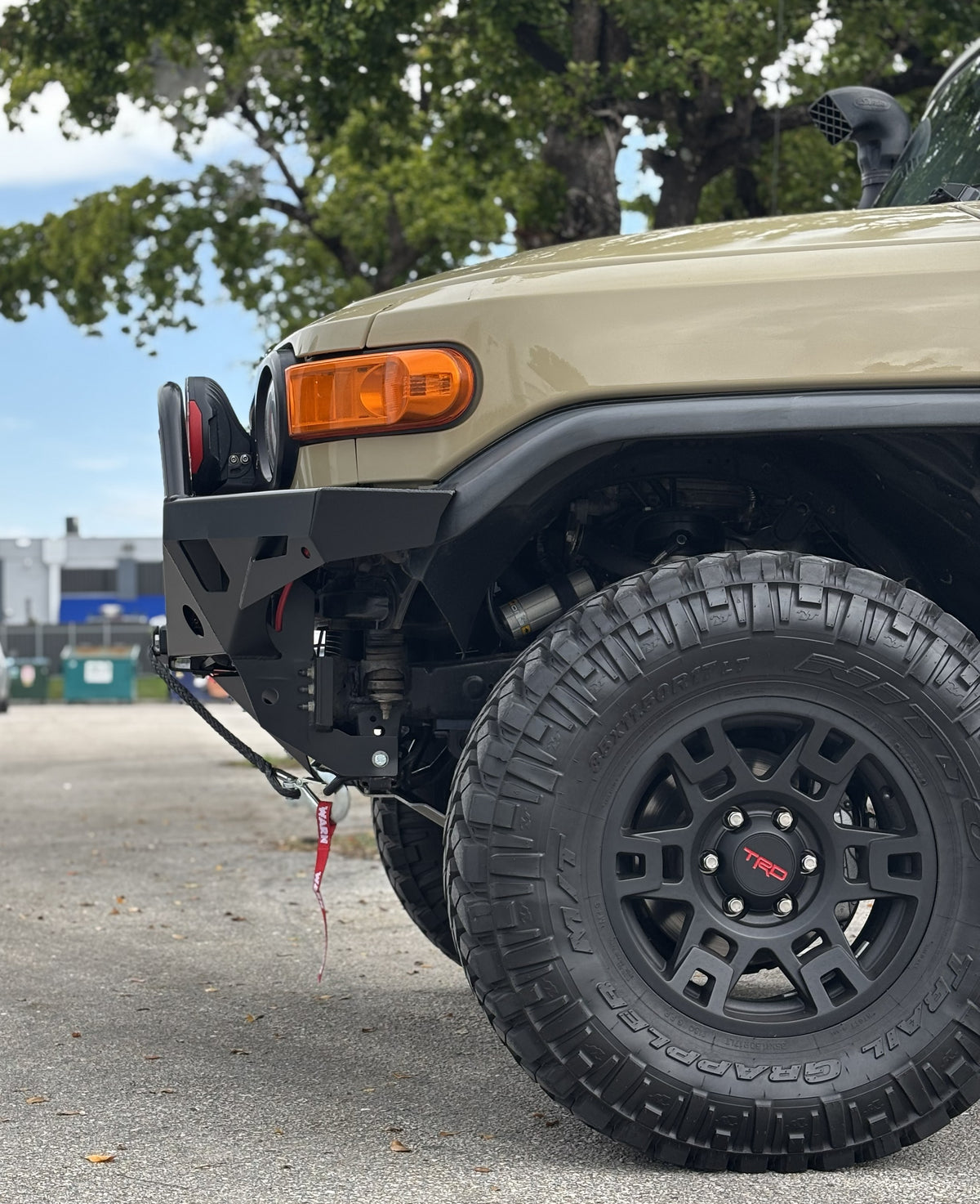 fj cruiser model C front bumper