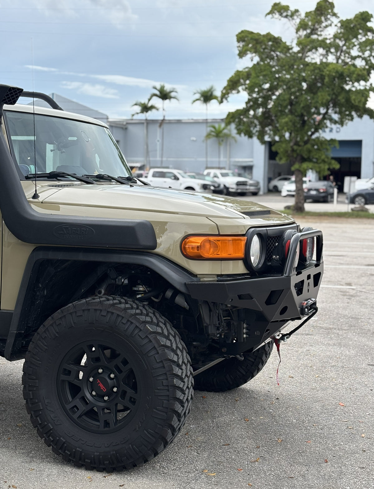 fj cruiser model C front bumper