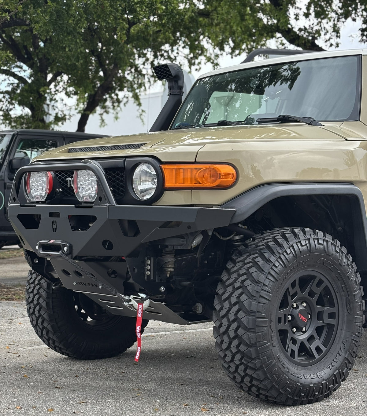 fj cruiser model C front bumper