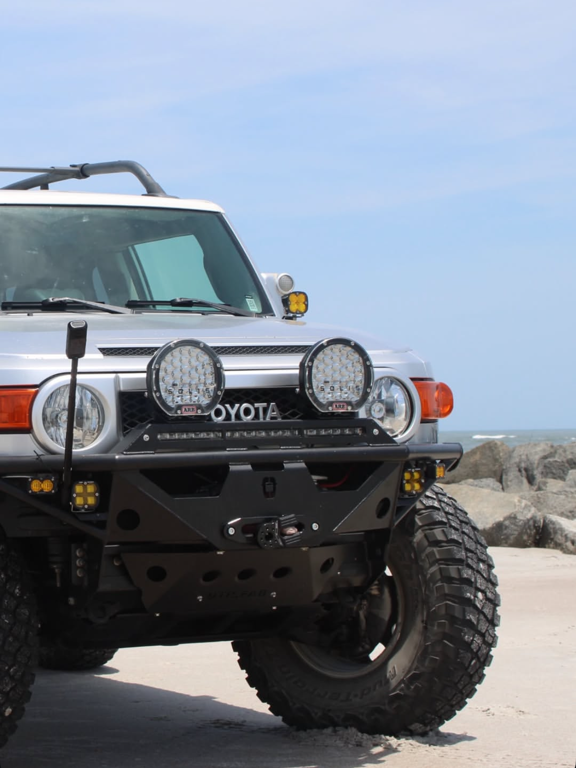 fj cruiser 2007-2014 model T tube front bumper