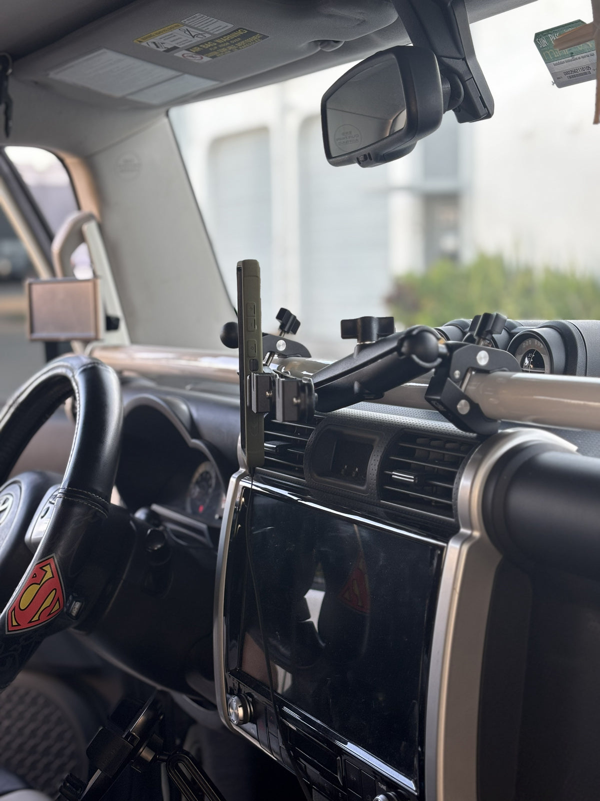 fj cruiser dash acc bar