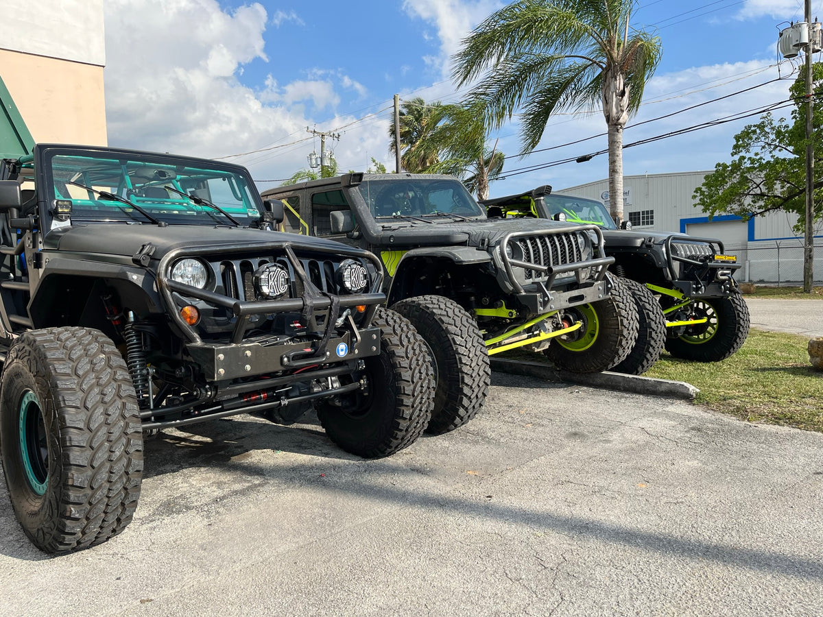 jeep JL / JT front grille guard bumper