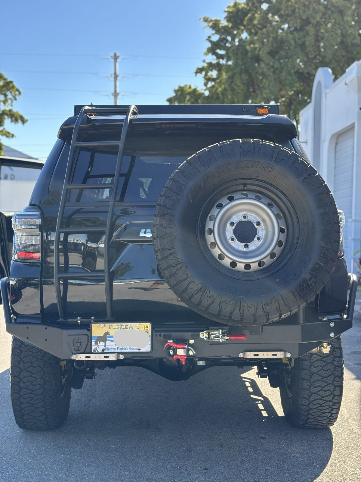 Toyota 4Runner 5th Gen High Clearance Rear Swing-Out Bumper