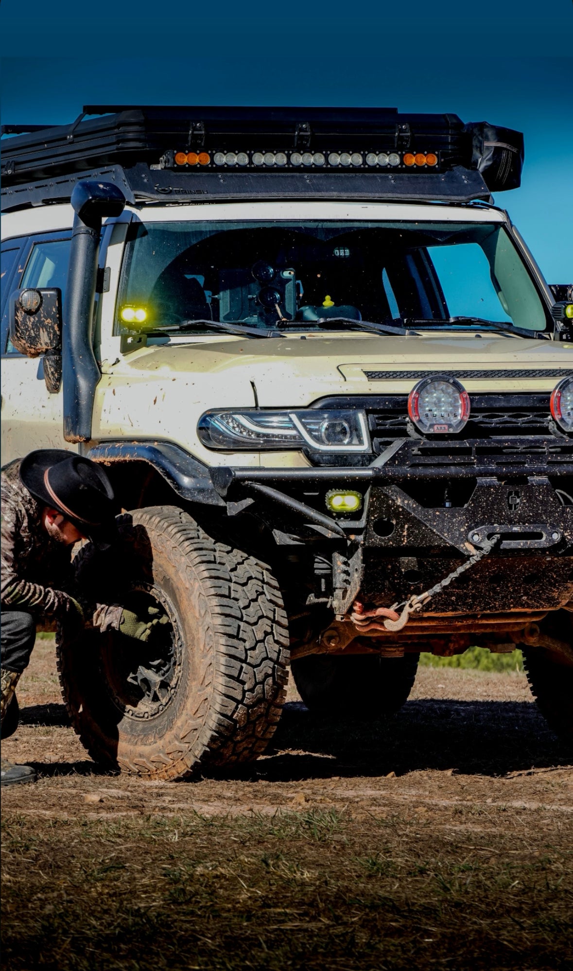fj cruiser 2007-2014 model T tube front bumper