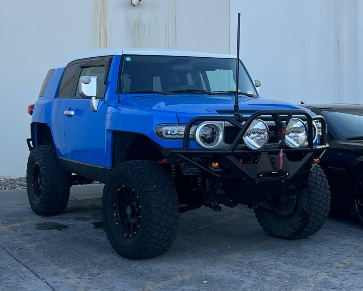 Toyota FJ Cruiser "Model T" Front Bumper — High Tube / Full Grille Guard
