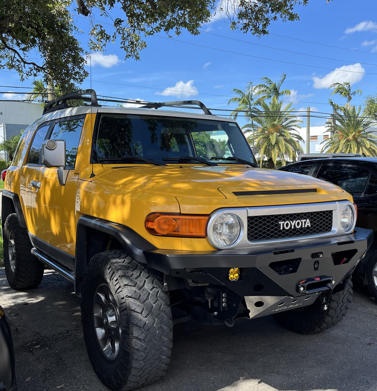 fj cruiser model C front bumper