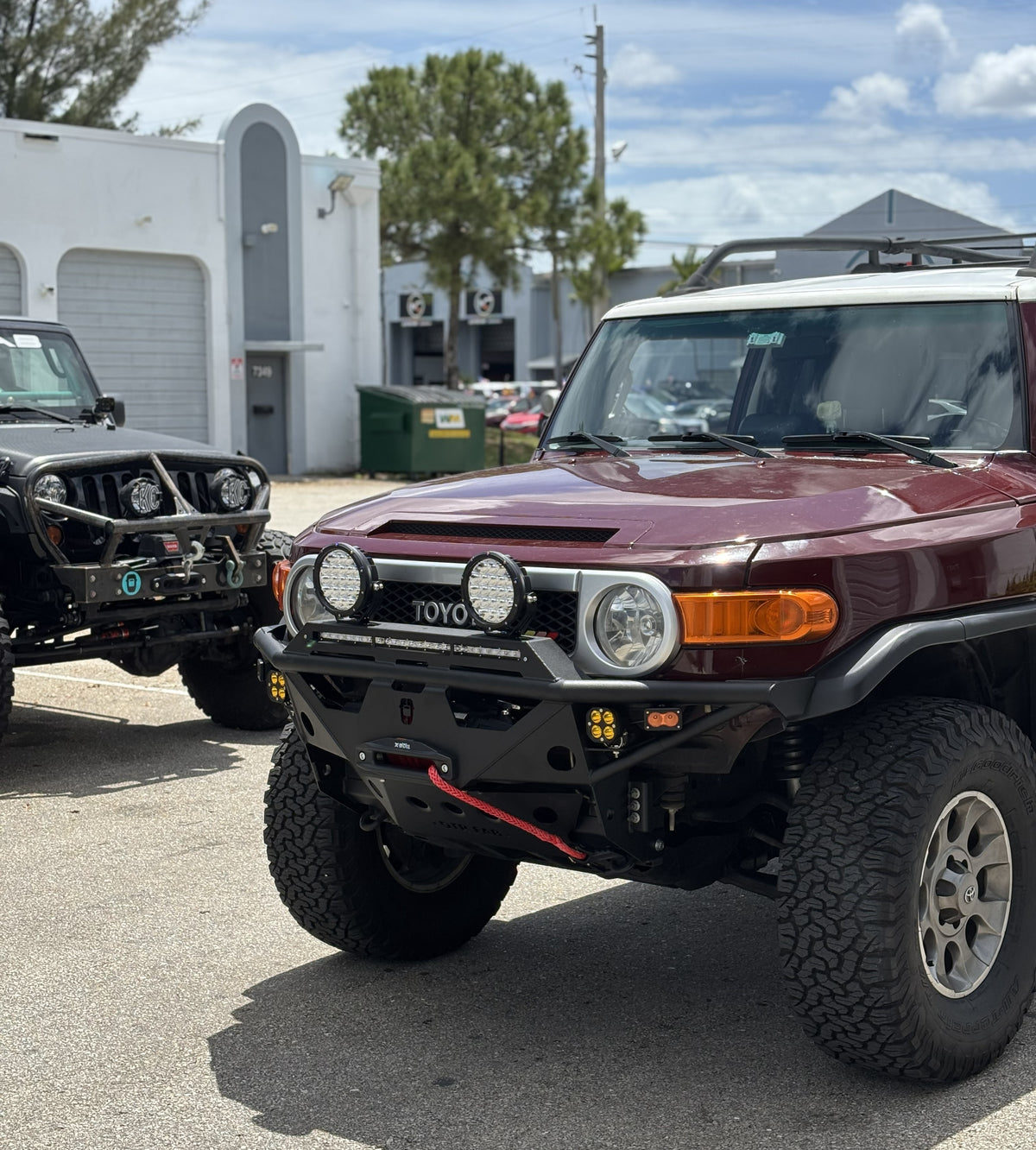 fj cruiser 2007-2014 model T tube front bumper