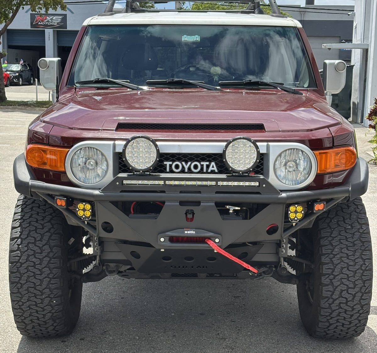 fj cruiser 2007-2014 model T tube front bumper