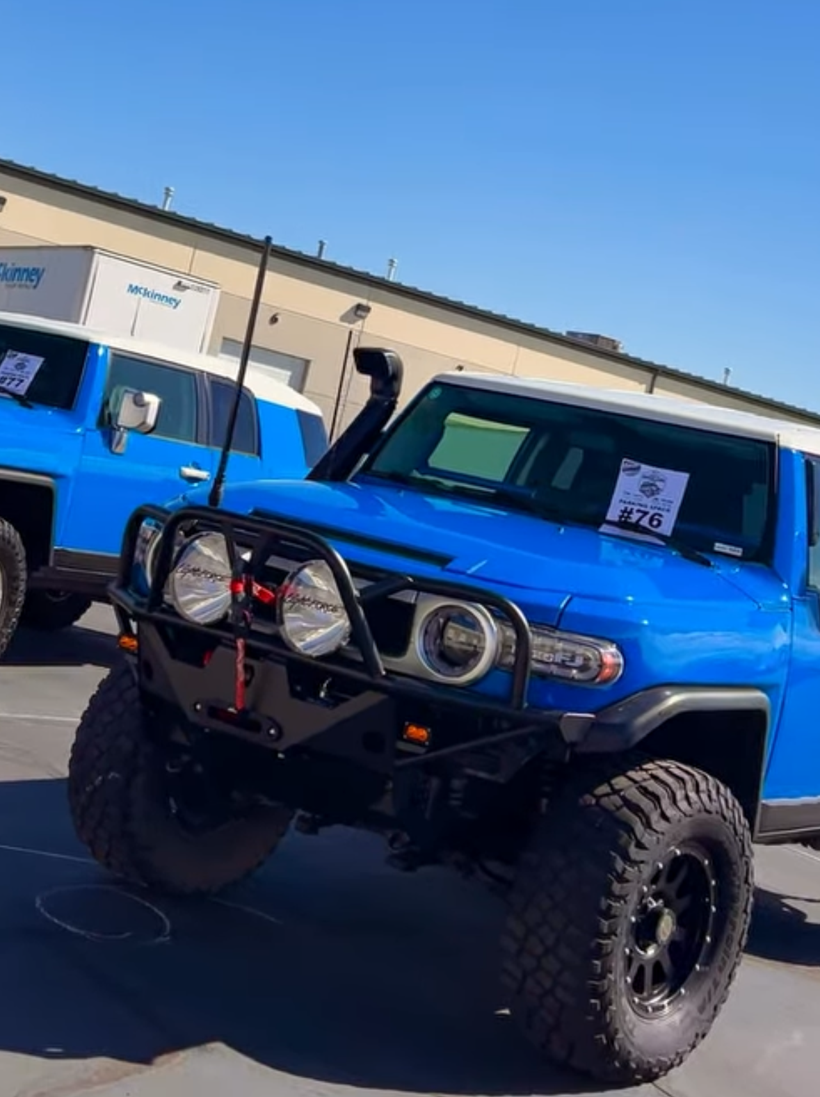 Toyota FJ Cruiser "Model T" Front Bumper — High Tube / Full Grille Guard