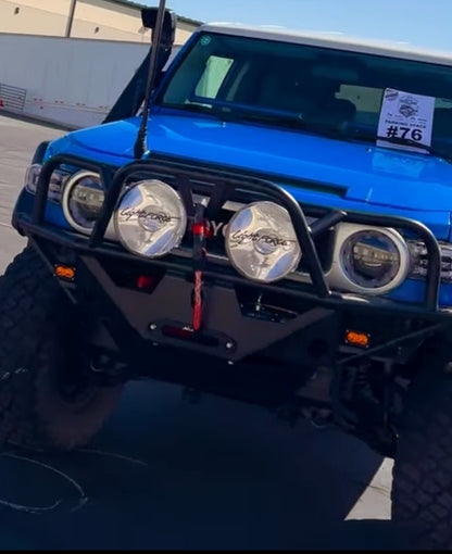 Toyota FJ Cruiser "Model T" Front Bumper — High Tube / Full Grille Guard