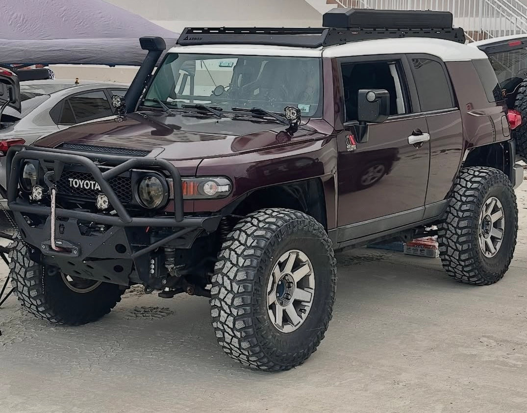 Toyota FJ Cruiser "Model T" Front Bumper — High Tube / Full Grille Guard