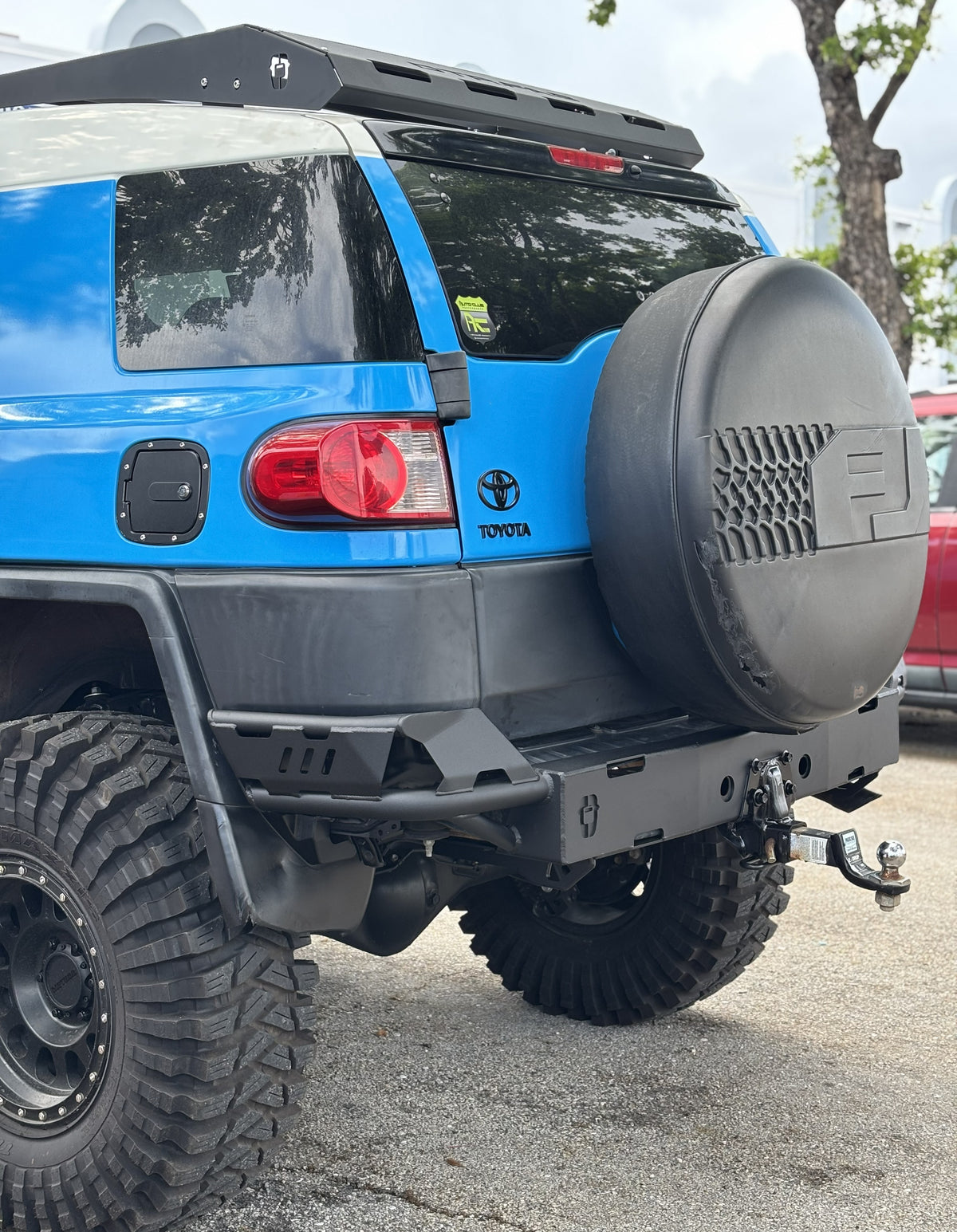 fj cruiser rear bumper