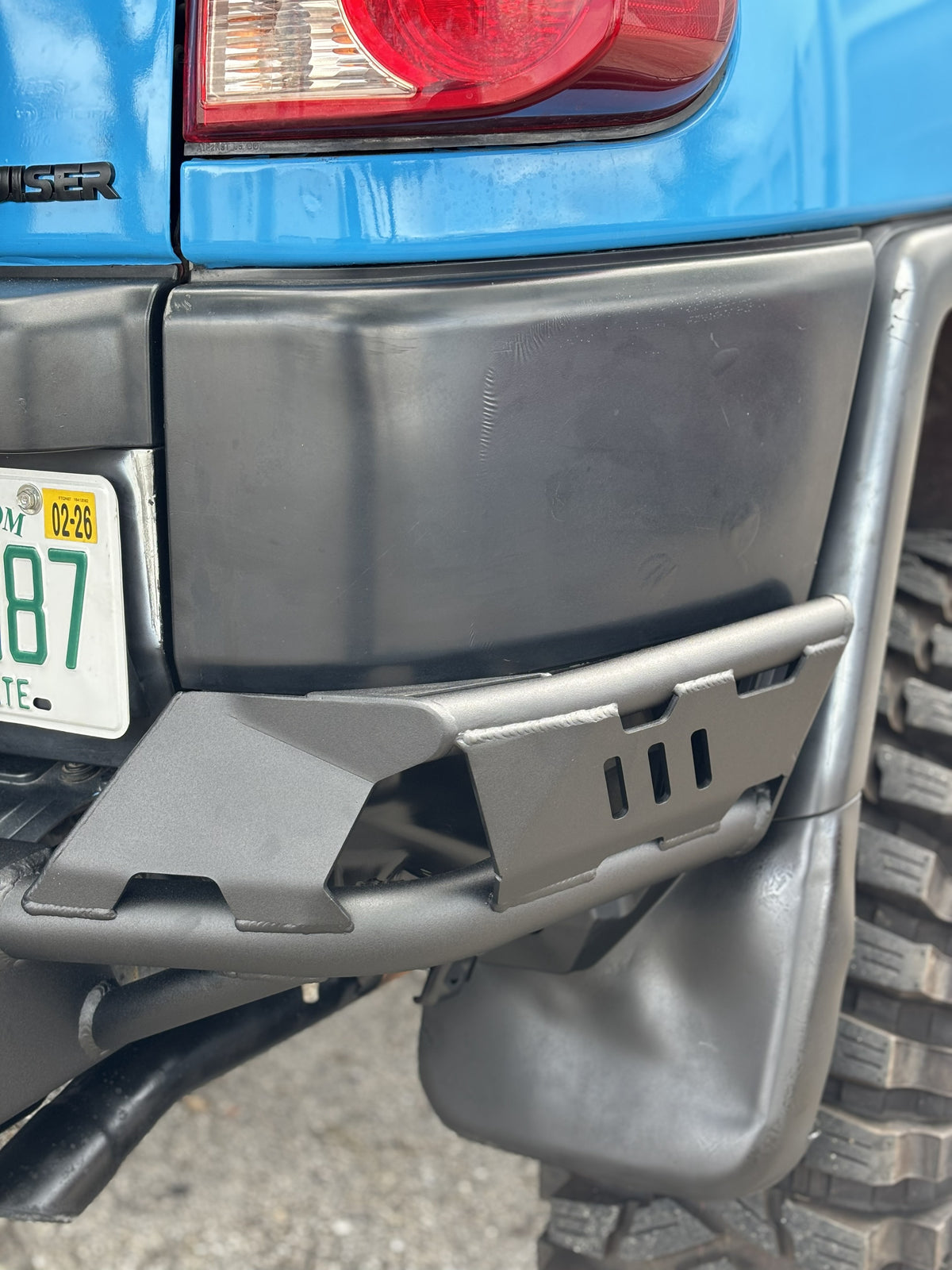 fj cruiser rear bumper