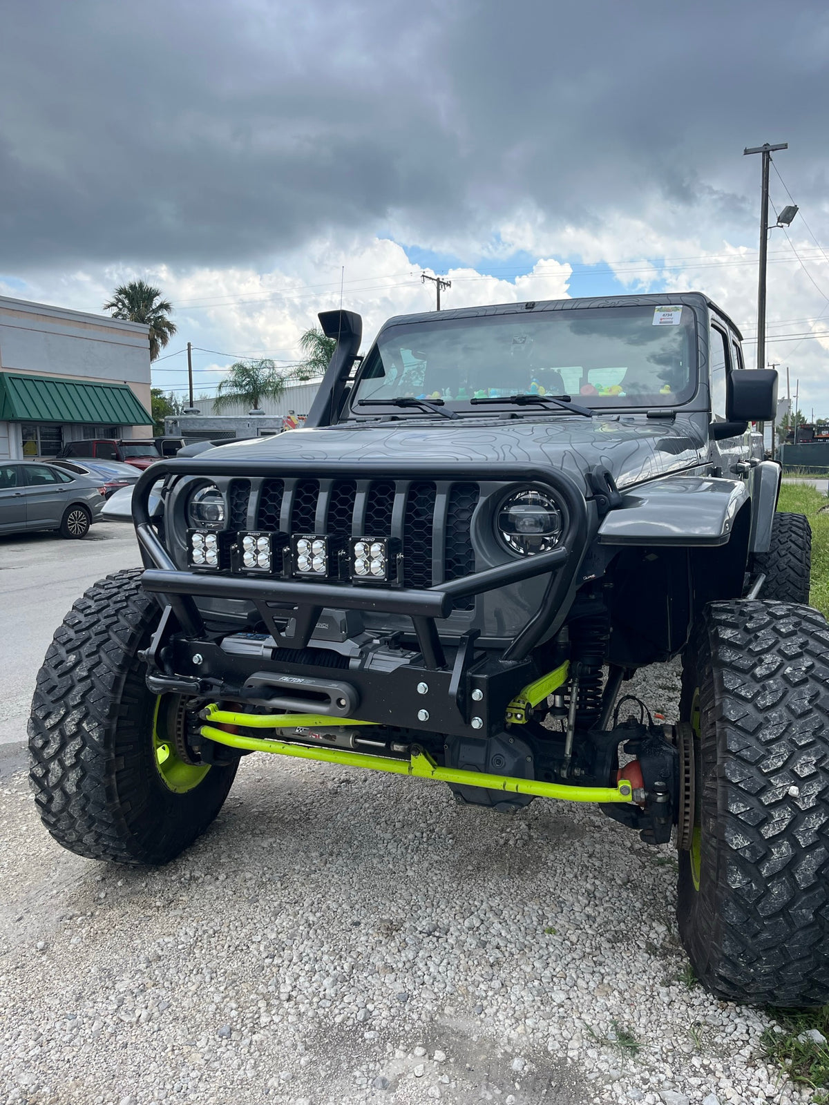 jeep JL / JT front grille guard bumper