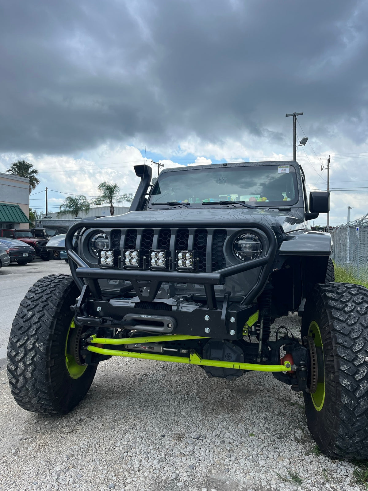 jeep JL / JT front grille guard bumper