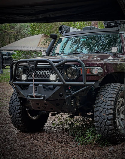 Toyota FJ Cruiser "Model T" Front Bumper — High Tube / Full Grille Guard
