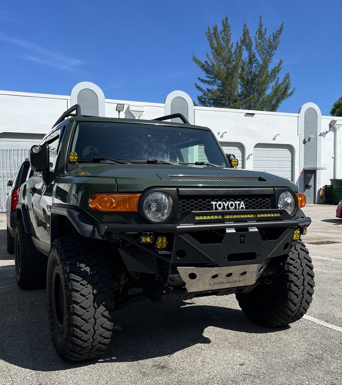 fj cruiser 2007-2014 model T tube front bumper