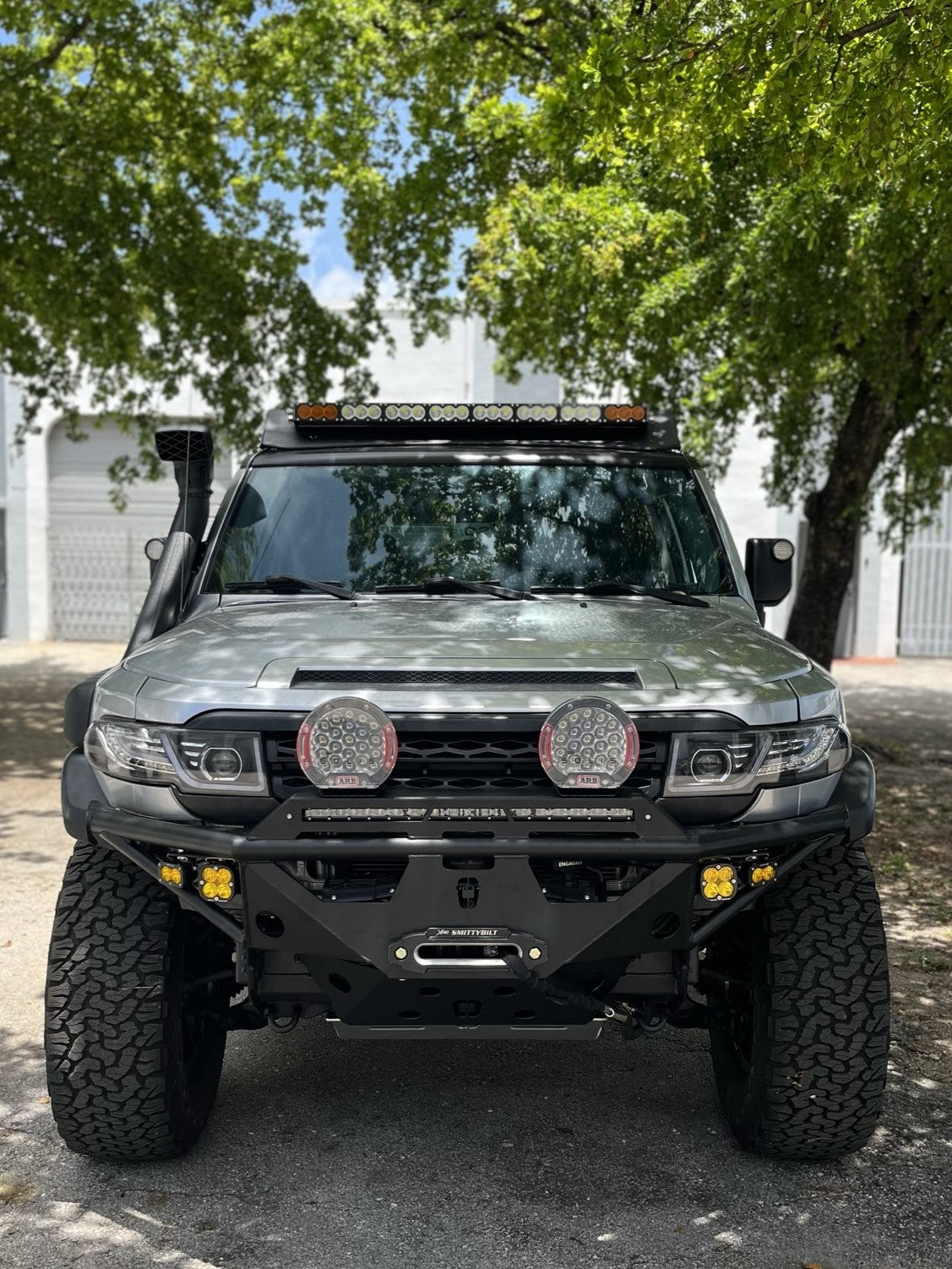 fj cruiser 2007-2014 model T tube front bumper