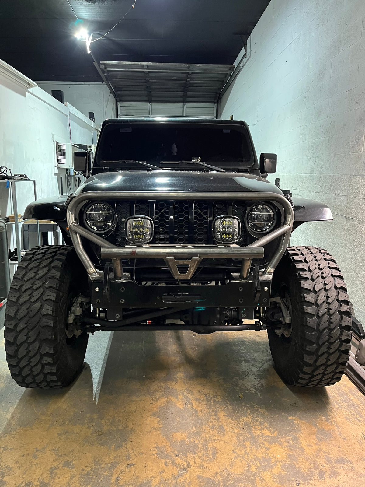 jeep JL / JT front grille guard bumper