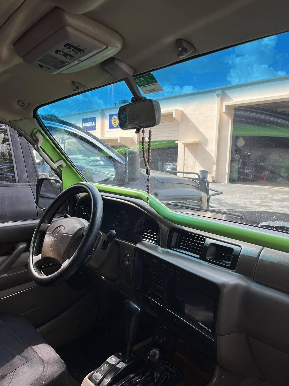 land cruiser 80 series dash acc bar