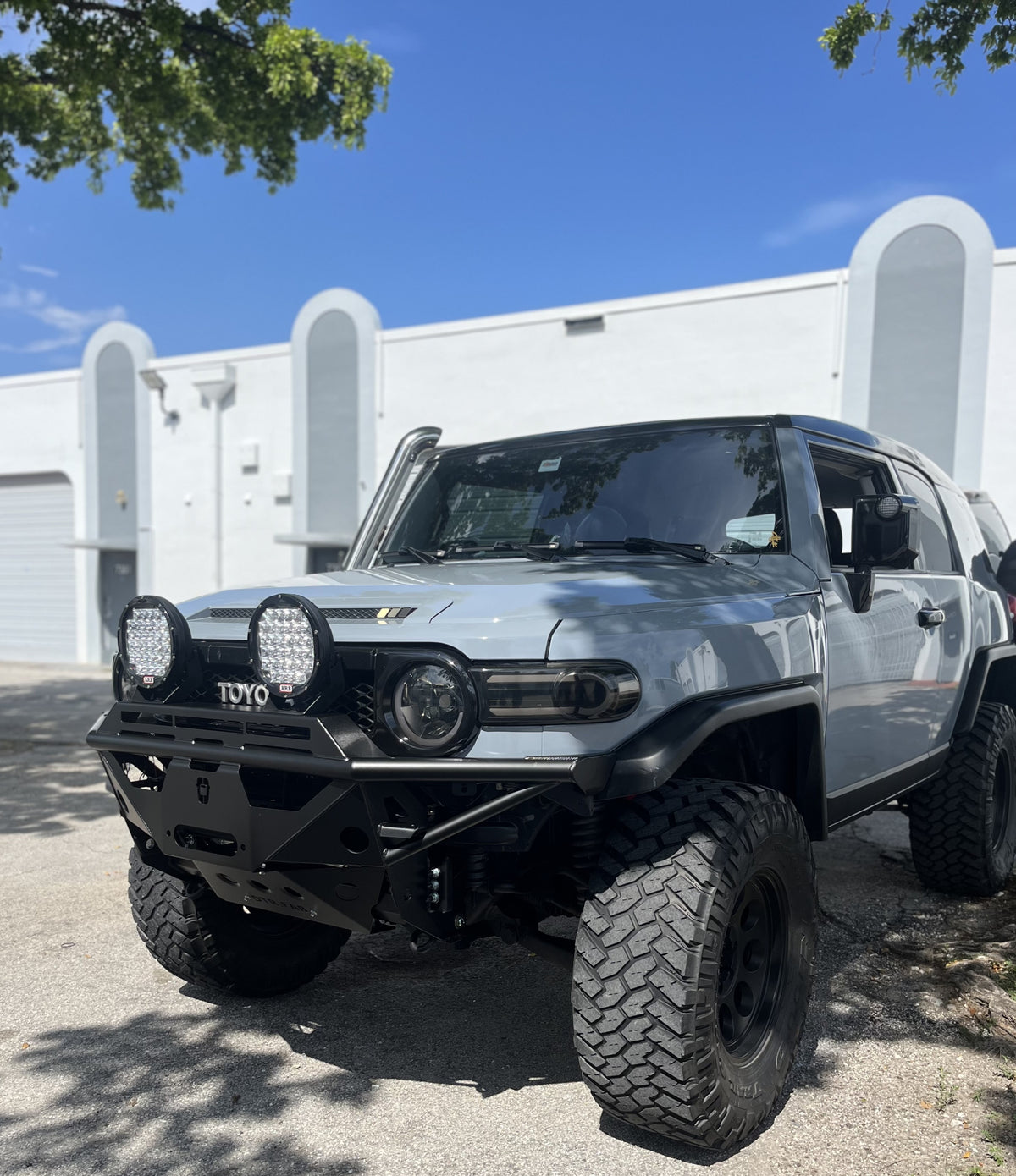 fj cruiser 2007-2014 model T tube front bumper