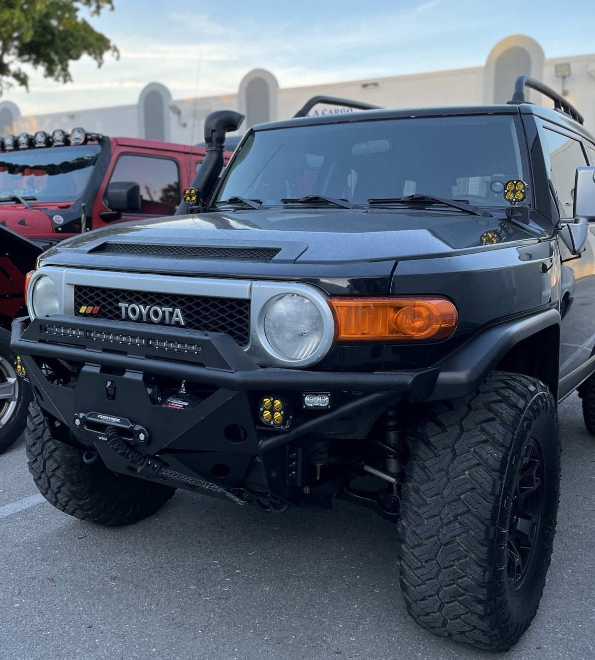 fj cruiser 2007-2014 model T tube front bumper